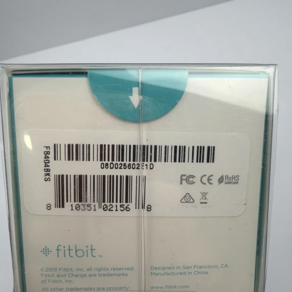 Fitbit Charge Fb404 Black Fitness Activity Tracker‎ For Parts